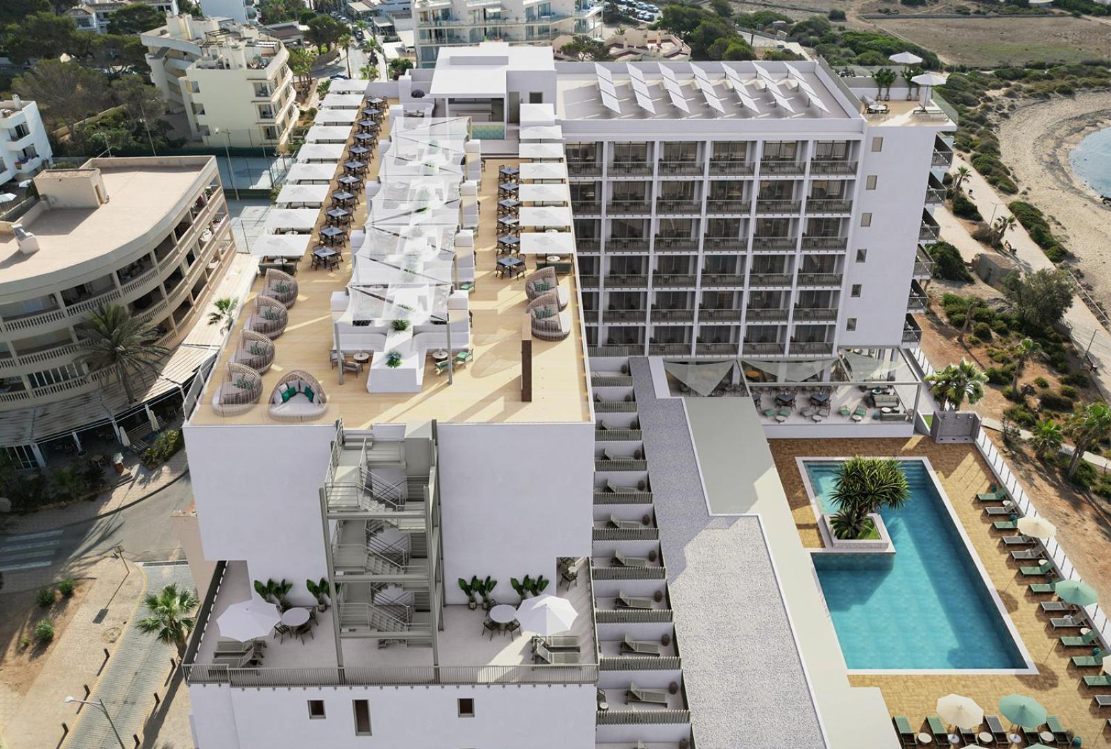Universal Hotel Romantica Colonia de Sant Jordi Exteriör bild